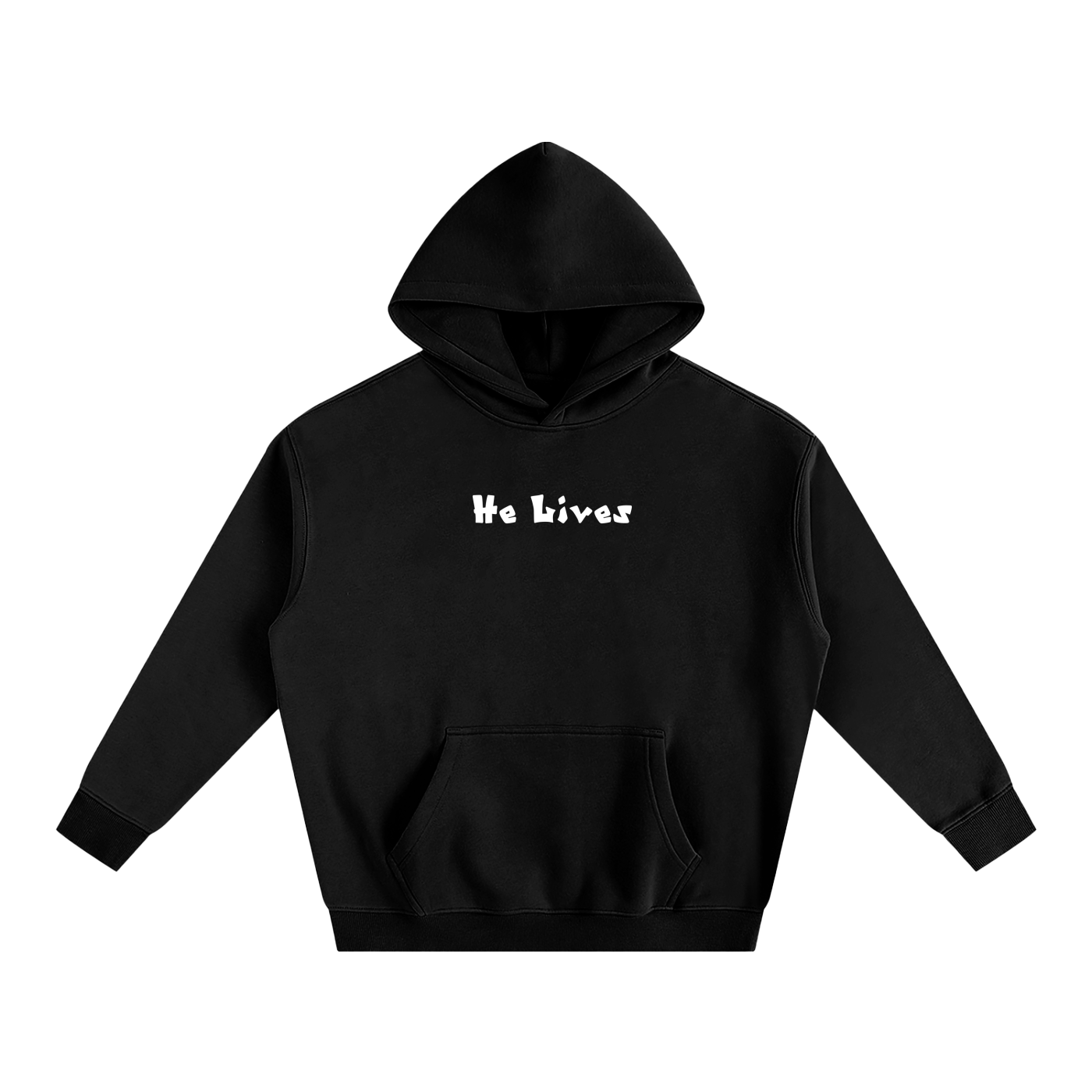 'He Lives' Oversized Hoodie